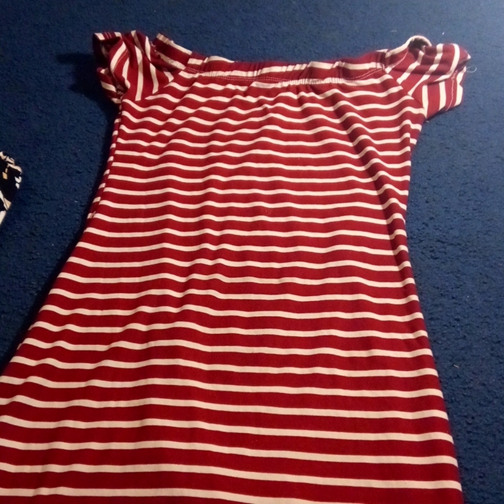 Off the shoulder dress
